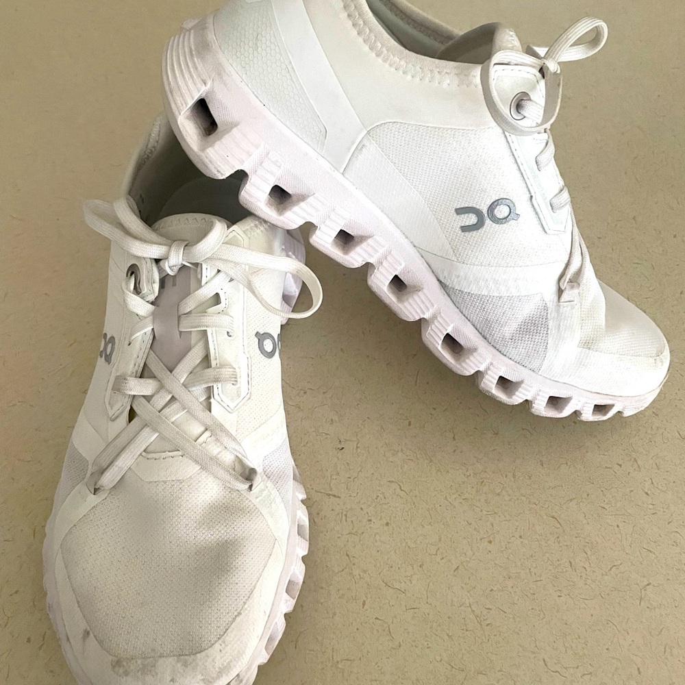 ON Running White Athletic Shoes